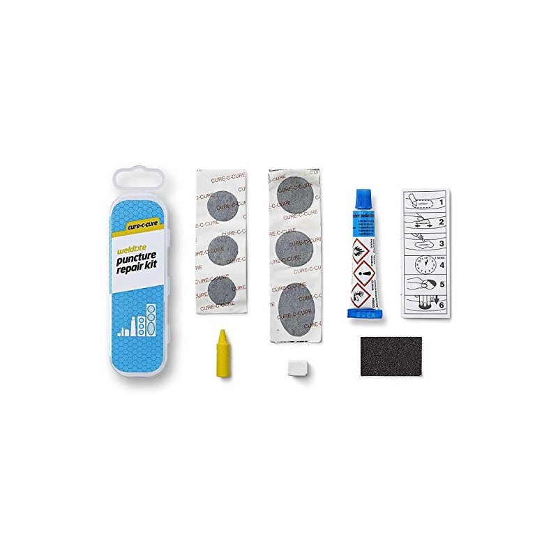 Weldtite Cure-C-Cure Puncture Repair Kit - Black