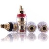 24 K Gold Plating HIFI Lab Binding Post Speaker Terminal