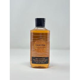 Bath and Body mens 3 in 1 hair face and body wash with vitamin Shower gel (10 fl oz / 295 ml, Canyon)