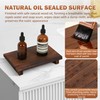Wood Riser Tray Soap, Stand Soap Tray for Kitchen Sink,