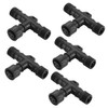 FVTLED Pack of 5, Replacement 2Pin T-Connector Waterproof for Single