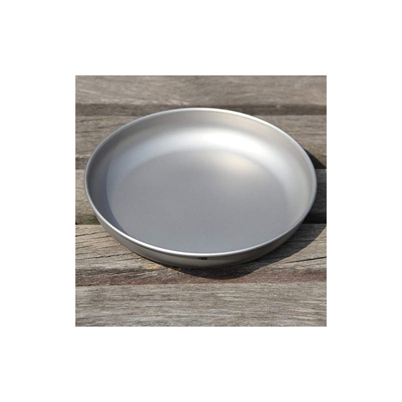 Keith Titanium Plate 150ml~450ml Outdoor Tableware Camping Plate Travelling Ultra