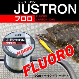 DAIWA Floro Line Justron Floro No. 0.6 118.2 ft (300 m) Natural
