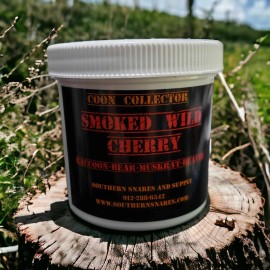 Southern Snares and Supply Raccoon Bait Smoked Cherry Raccoon Bait 8 oz Works with All DP Traps cage Trap