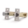 Probrico Door Knob with Single Cylinder Deadbolt, Satin Nickel Door