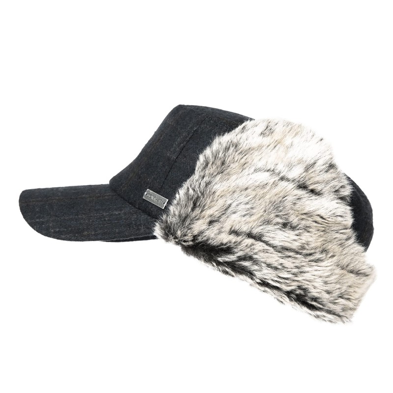 Jeff & Aimy Unisex Earflap Winter Warm Fur Hat for