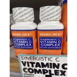 Trader Joe's 2-Packs Trader Joe's Synergistic C Vitamin C Complex Dietary Supplement NEW