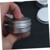Healvian 20pcs Travel Aluminium Cosmetic Containers with Screw Lid Empty
