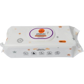 Aurora Pet Wipes, 100% Natural Plant-Based Hypoallergenic Pet Grooming Wipes (Lavender, 100 Count)