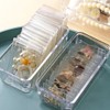 160 PCS Jewelry Bag Self Seal Plastic Zipper Bag Clear