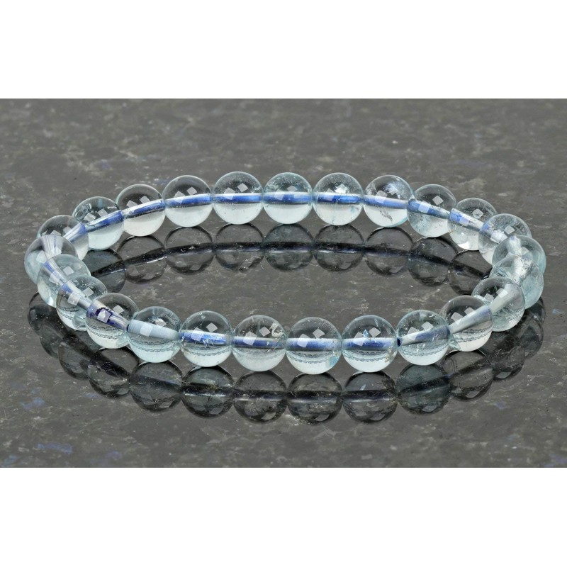 Eledoro PowerBead, Women’s Stretch Bead Bracelet, Made of 8 mm