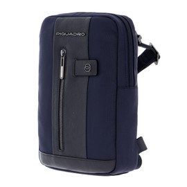 Piquadro Letter Shoulder Bag 21 cm, blue, Unit size