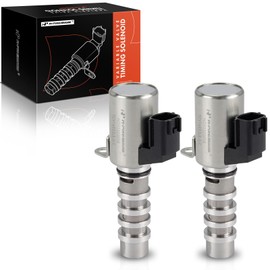 A-Premium 2-PC Engine Variable Valve Timing (VVT) Solenoid Compatible with Infiniti Q50, G25, G35, QX50, Q60, G37, M35, M37, QX70, Q70, Q70L, FX35, FX37, Q40, EX35, EX37 & Nissan 370Z, GT-R, 350Z