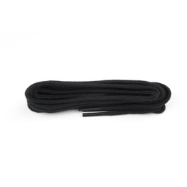 ShoeString fine round 2mm shoe laces 45cm Black