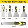 Rerdeim 5Pcs Putty Knife, Set, 1" 2" 3" 4" 5"