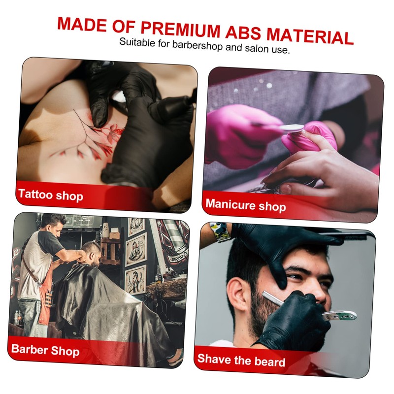 FOMIYES Abs Material Razor Holder Box Razor Case Storage Container