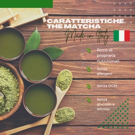 FOODBOOST Tè Matcha Giapponese in Polvere 200g - Biologico, Macinato a Pietra, Colore Verde Intenso e Gusto Profumato - Ideale per Teatime, Latte e Dolci