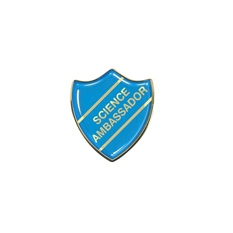 Capricornone Science Ambassador Cyan School Shield Badge