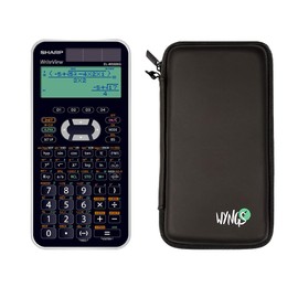 Sharp EL-W550XG Basic Set Including Protective Case by WYNGS in Black