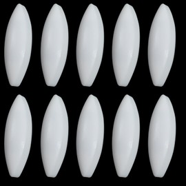 LABLPSAI 10Pcs PTFE Magnetic Stirrer Mixer Stir Bar, Stir Rod Magnetic Laboratory Bar 50mm/1.96 inch