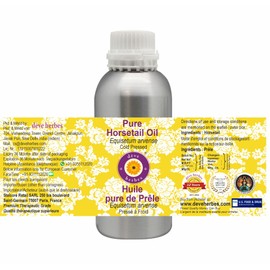 Deve Herbes Pure Horsetail Oil (Equisetum arvense) Non-Sticky | Non-Greasy | for Hair, Skin, Massage & DIY Use 300ml