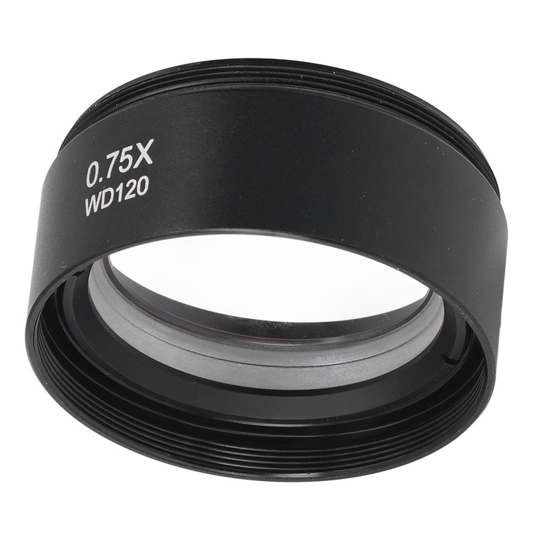 Microscope Lens 0.75X 120mm Barlow Eyepiece M48 Interface Accessory for
