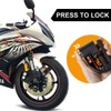 LIHAO Motorcycle Disc Lock, Anti-Theft Waterproof Disc Brake Alarm Lock