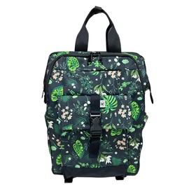 SUNNY BIRD Laptop Backpack, 15.6 Inch Laptop Work Bag, Wide Open Casual Daypack for Women, Men and Adult (FloralFoliage)