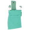Foraging Bag Large Capacity Durable Canvas PU Leather Wide Application