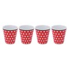 4Pcs Student Melamine Cup Imitation Porcelain Beverage Mug Water Cup