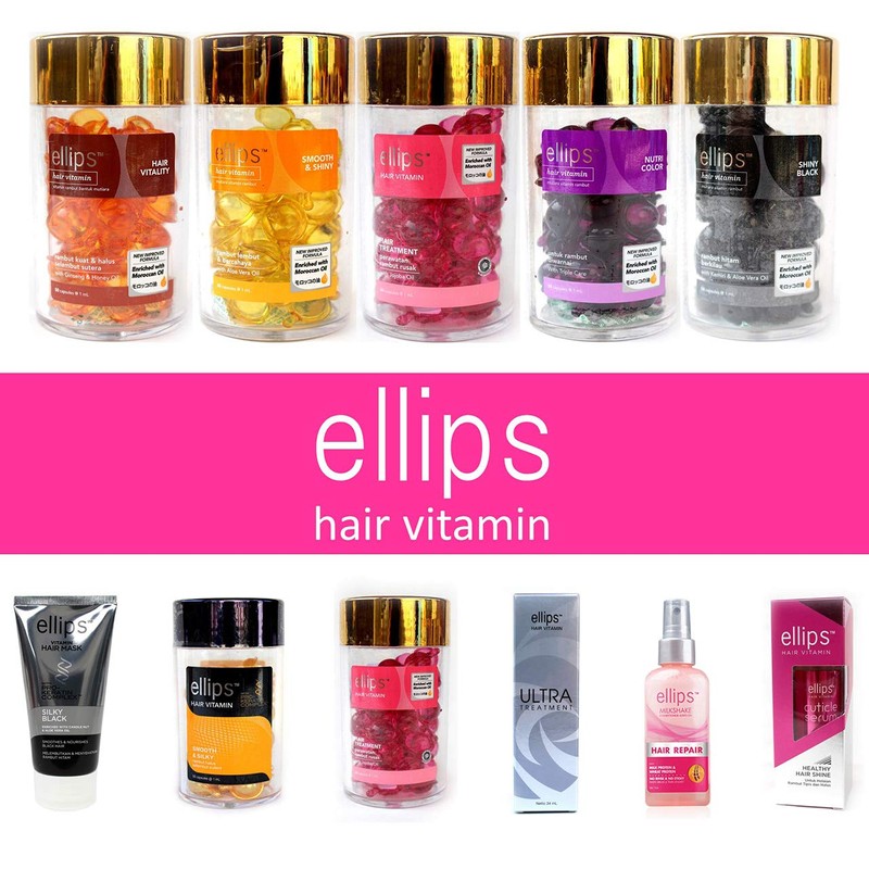 Generic Ellips Hair Vitamin with Pro-Keratin Complex Jar(50 Capsules), Hair