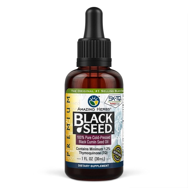 Amazing Herbs Amazing Herbs Premium Black Seed Oil - Cold
