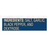Spice Classics Garlic & Pepper Seasoning Salt, 4.87 oz (Pack
