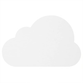 AND NEE (&NE) Lava Stone Coaster Cloud LavaStone White 1 Piece Width 13 cm × Depth 8.5 cm × Thickness 1 cm Water Absorbent Coaster Lava Stone Asbestos-Free Water Absorbent Quick-Drying Cloud-Shaped