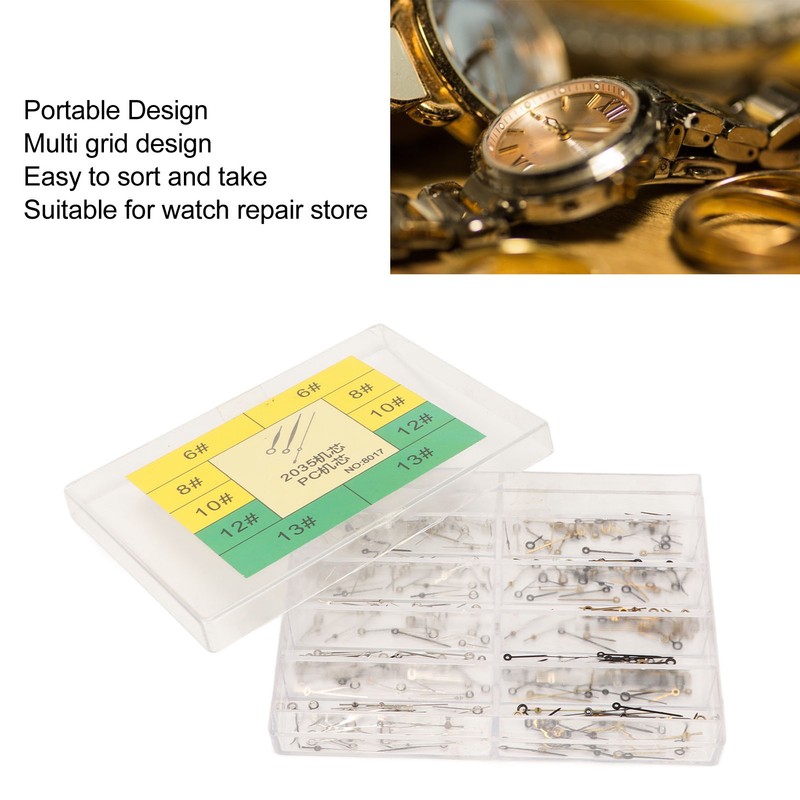 Watch Hour Minute Second Hands Alloy Replacement Watch Hands Parts