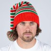 Gone For a Run Running Elf Pom Pom Beanie Hat