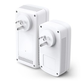 TP-Link AV1300 Gigabit Passthrough Powerline Adapter, Up to 1300 Mbps, HomePlug AV2, AC1200 Dual-Band Wi-Fi, Seamless, MIMO, OneMesh, 3 × Gigabit Ports, Wi-Fi Auto -Sync (TL-WPA8631P KIT)