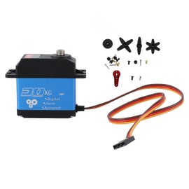 RC Servo 30kg High Torsion Accurate Positioning Programmable RC Car Servo for Ships Robots