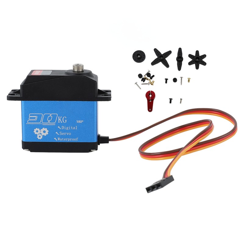 RC Servo 30kg High Torsion Accurate Positioning Programmable RC Car