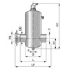 Spirotherm VTP 050 FT Spirotop Air Release Valve - 1/2"