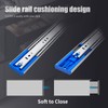 SLIDEWAY 200 Lbs Soft Close Heavy Duty Drawer Slides 1