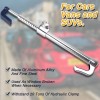 Tevlaphee Universal Steering Wheel Brake Lock Anti-Theft Retractable Double H...