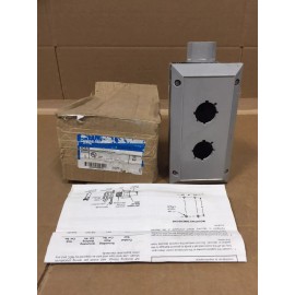 Crouse-Hinds NEW CROUSE HINDS NCS22 3/4 NONMETALIC CONTROL STATION FREE 2ND AIR HOUSTON STOCK