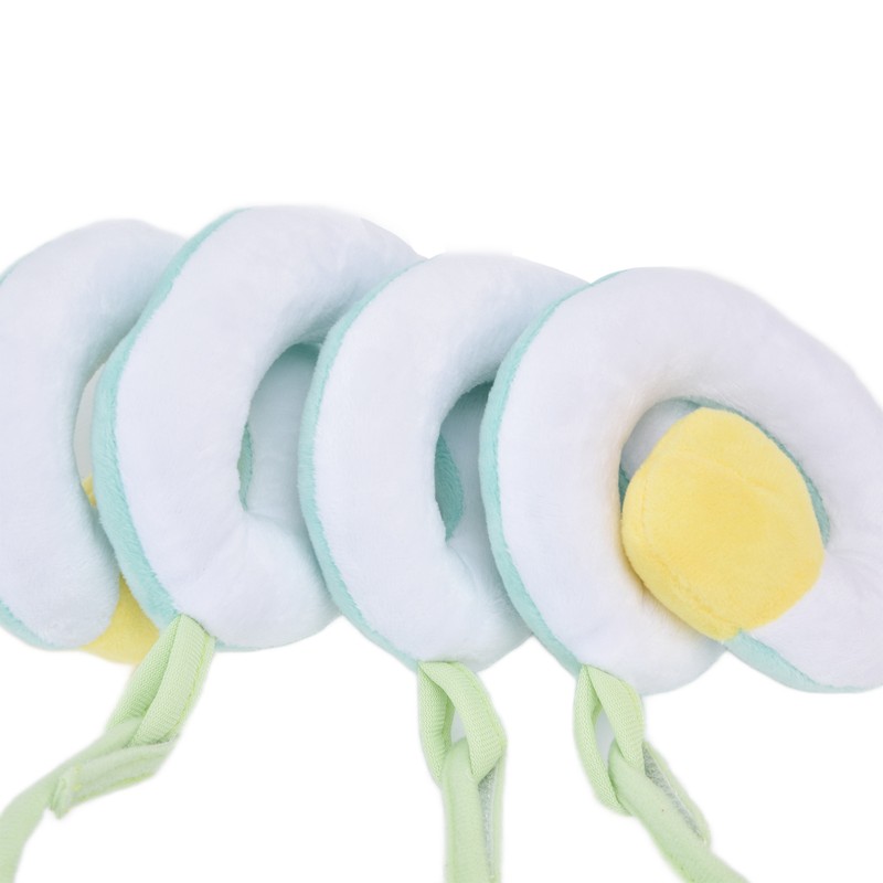 Baby Plush Animal Stroller Toys Spiral Activity Hanging Toys Ringing