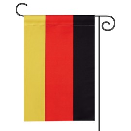 Banderas de jardín alemanas con bandera de Alemania, banderas de jardín de la nación internacional del país, banderas de desfile de celebración, celebración de aniversario, bandera de interior y