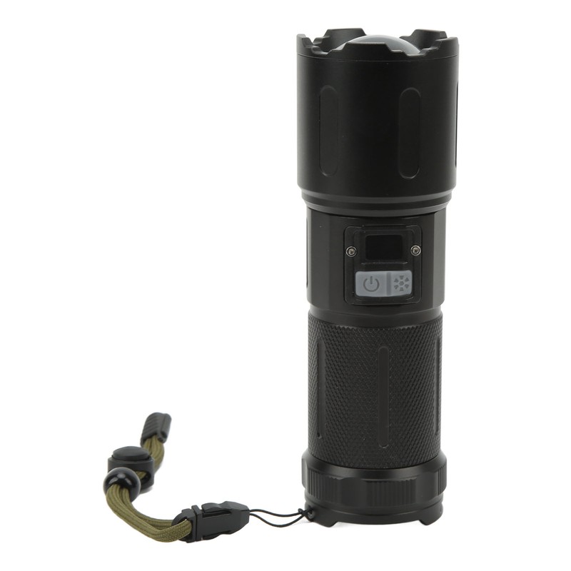 Super Bright Flashlight 5 Gears Zoomable Waterproof Rechargeable 40W High