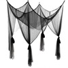 Anmas Box Mosquito Net Bed Canopy for Double Bed, Black