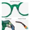 HEPIDEM 9270 - anteojos de acetato multicolor para mujer, estilo