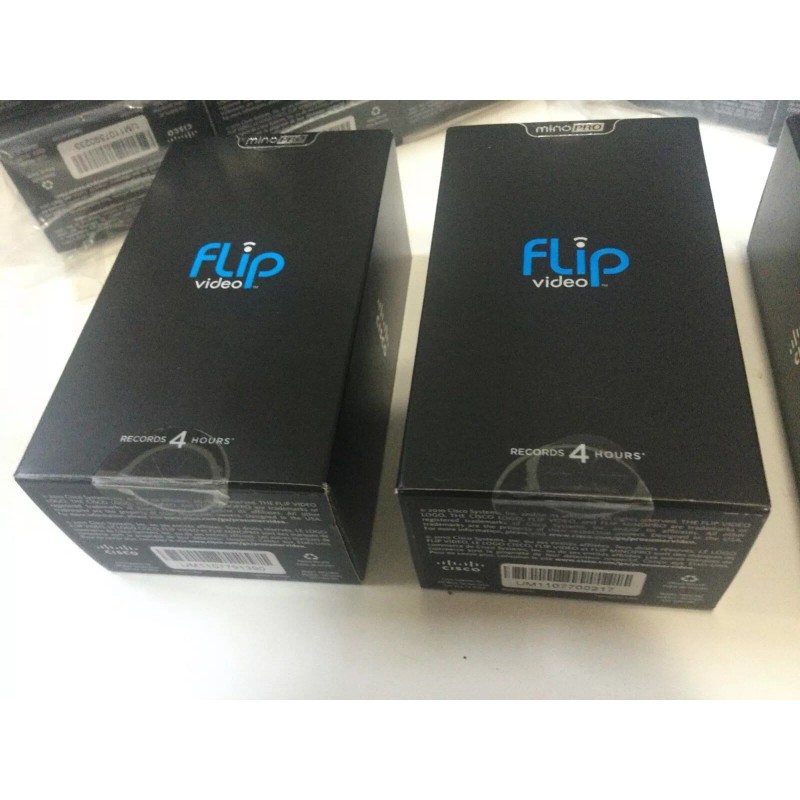 Cisco Flip Mino Pro 16GB 4 Hours Recording Camcorder MP2240G