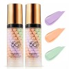 Eakroo 메이크업 전 얼굴용 2PCS 3 인 1 프라이머 SPF가